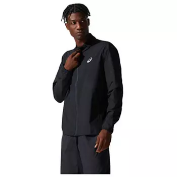 Куртка Asics, черный/серый