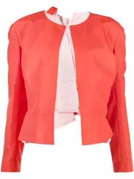 Куртка асимметричного кроя COMME DES GARCONS, красный