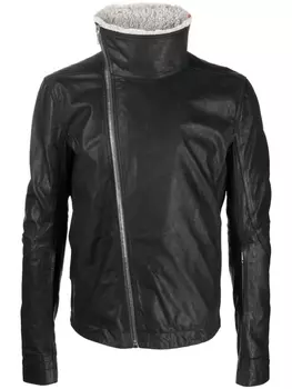 Куртка асимметричного кроя Rick Owens, черный