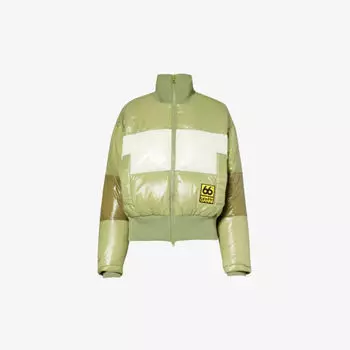 Куртка Askja из переработанного полиамида с воротником-воронкой 66 North, зеленый