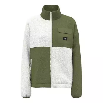 Куртка avondale jacket 'green white' Vans, зеленый