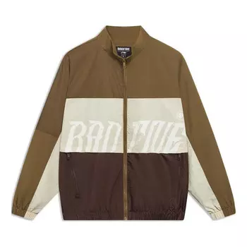 Куртка badfive logo color block куртка Li-Ning, хаки