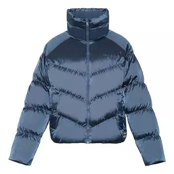 Куртка badfive short puffer jacket 'dark blue' Li-Ning, синий