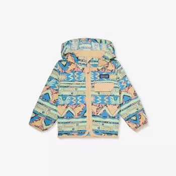 Куртка baggies из переработанного полиэстера с графическим принтом, 6–36 месяцев Patagonia, зеленый