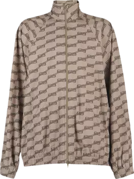 Куртка Balenciaga BB Monogram Tracksuit Jacket 'Beige/Brown', загар