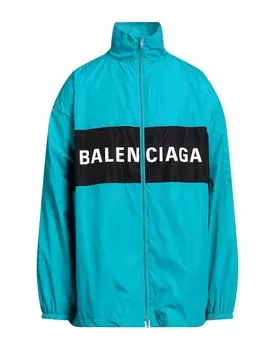 Куртка Balenciaga, бирюзовый