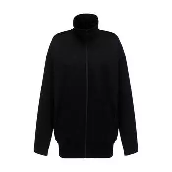 Куртка Balenciaga High Neck Zipped, черный
