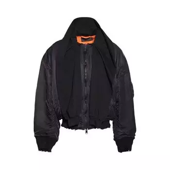Куртка Balenciaga Incognito Bomber Jacket 'Black', черный