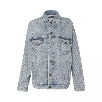 Куртка Balenciaga Large Fit Jacket, цвет Iced Blue