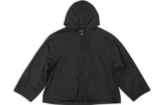 Куртка Balenciaga Logo Printed Oversized, черный