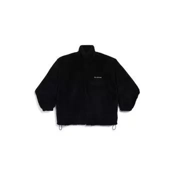 Куртка Balenciaga на молнии сзади, черный