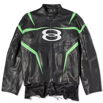 Куртка Balenciaga Oversized Biker, черный