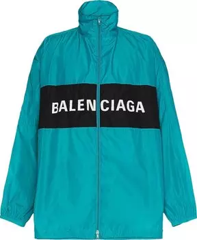Куртка Balenciaga 'Turquoise', синий