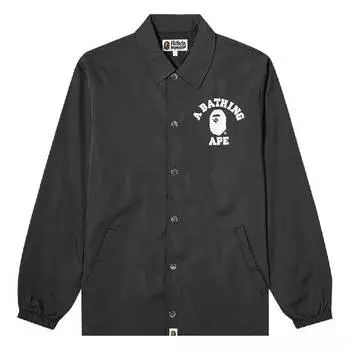 Куртка Bape College Coach, черный