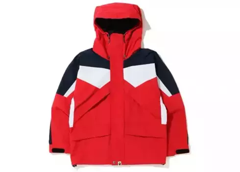 Куртка Bape для мужчин A Bathing Ape, красный