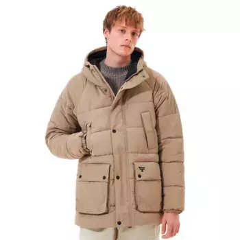 Куртка Barbour Glacial Quilt, бежевый