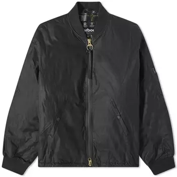 Куртка Barbour Heritage+ Flyer Wax Field, черный