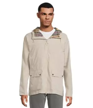 Куртка Barbour Hooded Domus Waterproof Jacket, цвет Mist/Dress Tartan