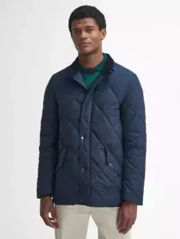 Куртка Barbour Winter Chelsea Quilted, цвет navy/green