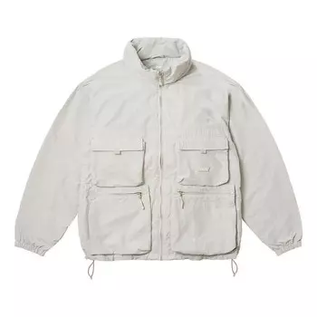 Куртка bare levels jacket 'arctic grey' Palace, серый