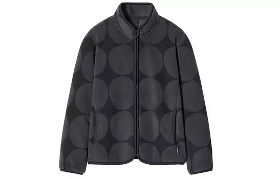 Куртка бархатная Uniqlo, серый