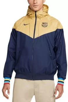 Куртка Барселона с капюшоном Nike, желтый
