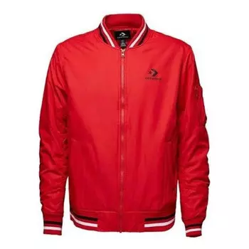 Куртка basic padded bomber 'red' Converse, красный