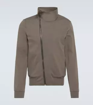 Куртка bauhaus на молнии из хлопка Rick Owens, бежевый