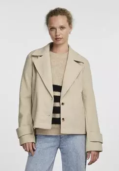 Куртка BEATRICE Pieces, бежевый