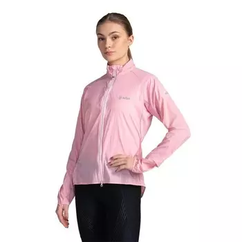 Куртка беговая Kilpi, цвет orchideenpink/rosa/rosa