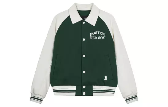 Куртка бейсбольная Boston Red Sox унисекс темно-зеленый Mlb