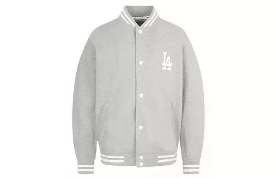 Куртка бейсбольная Los Angeles Dodgers унисекс Los Angeles Dodgers конопля серый Mlb