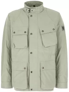 Куртка Belstaff с карманами-карго, зеленый