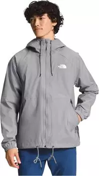 Куртка Big Antora Rain Hoodie The North Face, цвет Meld Grey