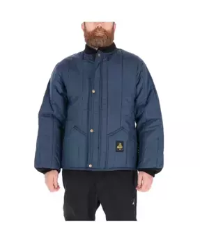 Куртка Big & Tall Cooler Wear - легкая утепленная рабочая одежда для холодильных помещений RefrigiWear, синий
