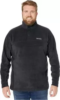 Куртка Big & Tall Steens Mountain Half Snap Columbia, черный