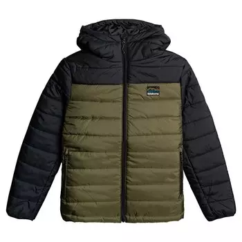 Куртка Billabong Surf Check Puffer, зеленый