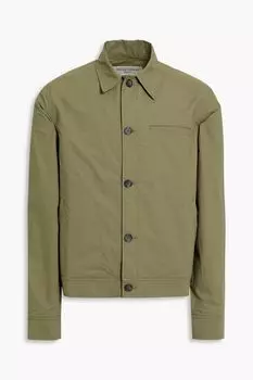 Куртка Billy из хлопкового поплина OFFICINE GNRALE, зеленый