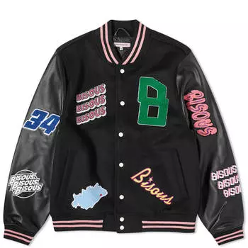 Куртка Bisous Skateboards Varisity, черный