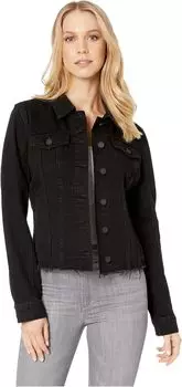 Куртка Blank NYC Black Denim Jacket in Ghosted, цвет Ghosted
