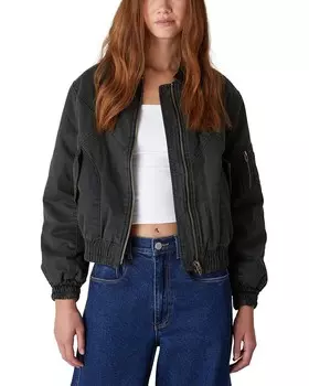 Куртка Blank NYC Country Club Bomber Jacket, цвет Dark Green
