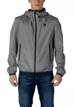 Куртка Blauer с капюшоном, серый