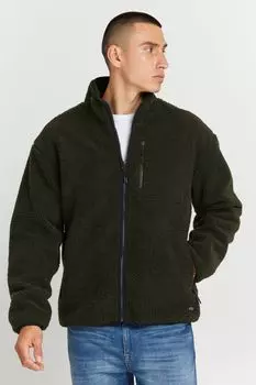 Куртка BLEND Fleecejacke Sweatshirt 20714315, зеленый