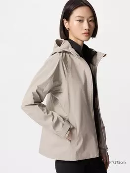 Куртка blocktech Uniqlo, 31 бежевый