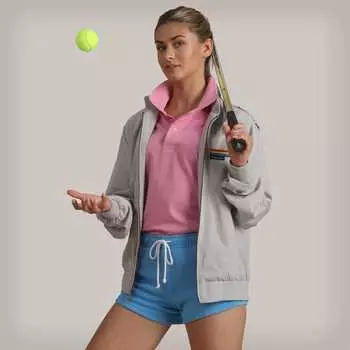 Куртка BOBBI Iconic Racer Members Only, светло-серый