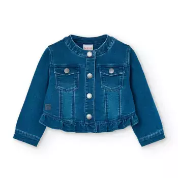 Куртка Boboli Denim Knit, синий