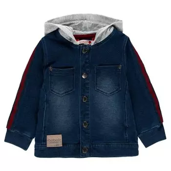 Куртка Boboli Felpa Denim, синий