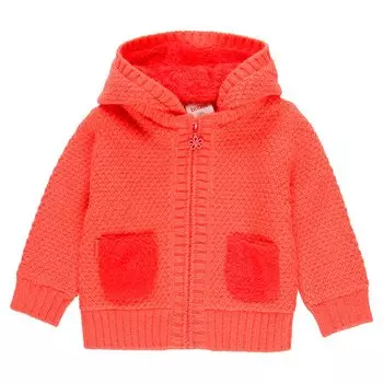 Куртка Boboli Hoody Tricotose, оранжевый