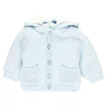 Куртка Boboli Hoody Tricotose, синий