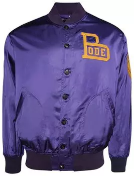 Куртка Bode Athlete's Rally Jacket 'Purple/Multicolor', фиолетовый